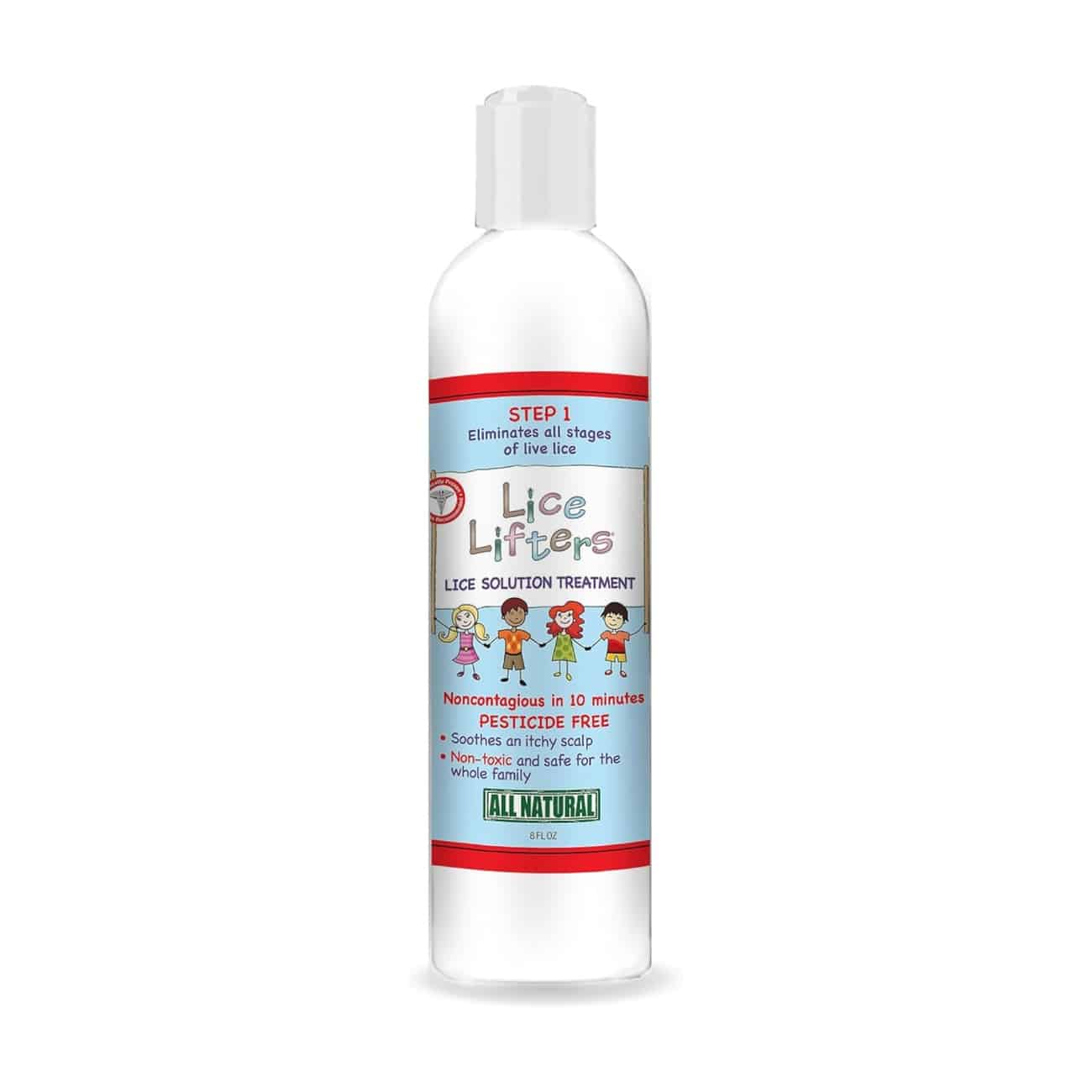 Non-Toxic Lice Treatment Products image by Lice Lifters - Lice Treatment and Lice Removal Non-Toxic Lice Treatment Products Lice Lifters Solution for Lice Care Oil Based Formula Gentle on Scalp Hair Family Safe 8 oz